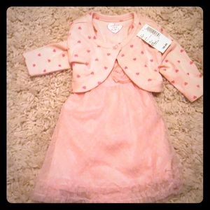 Pink infant dress